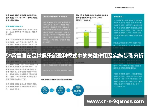 财务管理在足球俱乐部盈利模式中的关键作用及实施步骤分析 财务管理在足球俱乐部盈利模式中的关键作用及实施步骤分析